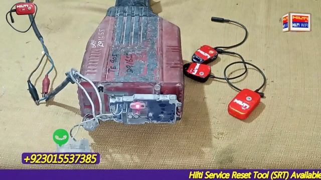 Hilti TE 905 AVR Hammer Red Light on problem Reset with Hilti SRT service reset tool (Hilti SRT)... смотреть онлайн