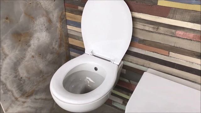 Висяща тоалетна с вградено биде смотреть онлайн