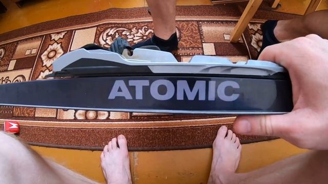 ATOMIC PRO S1,беговые лыжи из спортмастера,личное впечатление брата о лыжах,Весенние деньки на лыжа смотреть онлайн