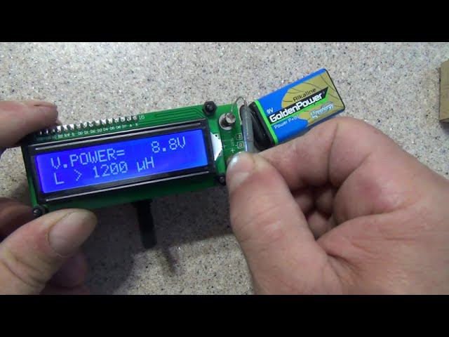 Прибор для измерения индуктивности - микрогенри (мкГн), миллигенри (мГн) смотреть онлайн