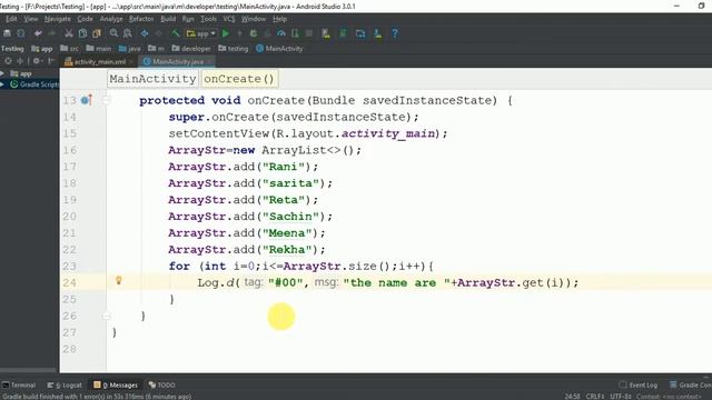 How to Store data in Arraylist New in Hindi смотреть онлайн