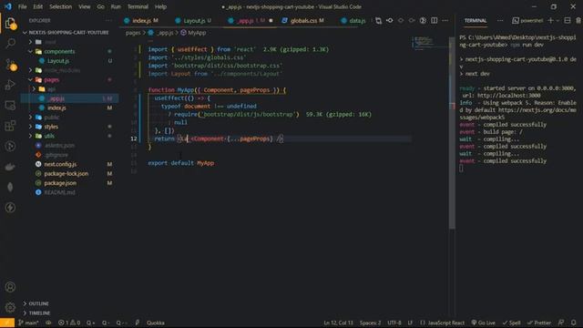 NEXT.js Shopping Cart | Somali - 03 - Showing products in home page смотреть онлайн