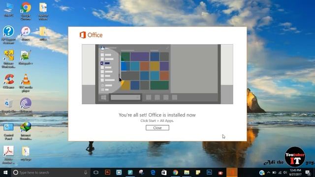 How to install Microsoft Office 2016 ProPlus on Windows 10 смотреть онлайн