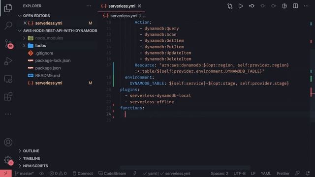 Serverless Full Stack Application with Dynamo DB Offline #12 смотреть онлайн