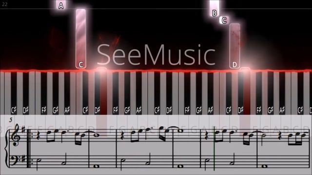 [Piano Cover] No time to die - Billie Eilish - 007 - Medium [Sheet music] смотреть онлайн