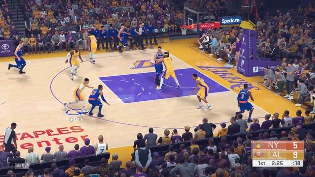 NBA 2K19 Roster (PC) | Knicks vs Lakers (2k18) | 4K 60fps! смотреть онлайн