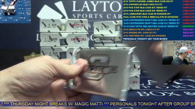 2018-19 Panini Contenders Optic Basketball Hobby 20 Box Master Case Break #2 TIERED RANDOM TEAMS смотреть онлайн