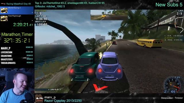 This AI has some good 2-Wheel skills (World Racing 2) смотреть онлайн