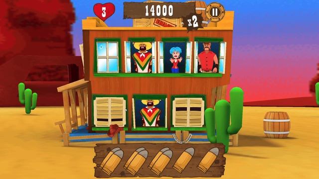 TOP SHOOTOUT THE SALOON (flash game) смотреть онлайн