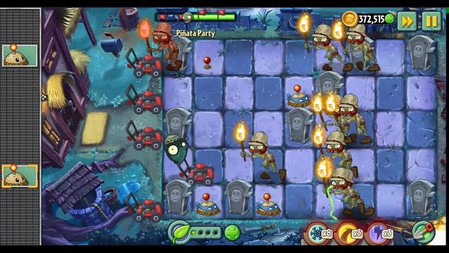 Растения против зомби 2/Plants vs Zombies 2 : бонусная миссия Piñata смотреть онлайн