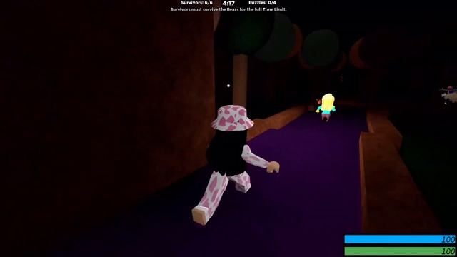 Girl vs Roblox Bear (Alpha) on Xbox One X смотреть онлайн