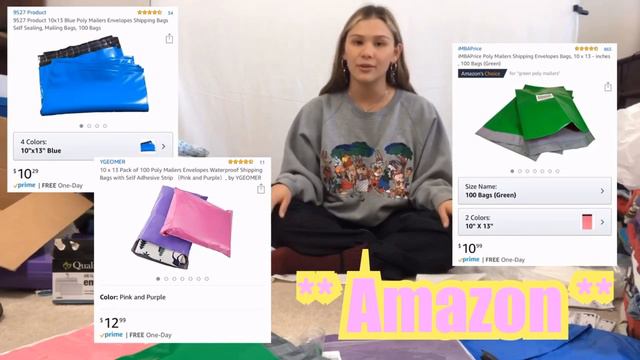 How to package items for Depop | CHEAP & EASY SHIPPING METHOD! смотреть онлайн