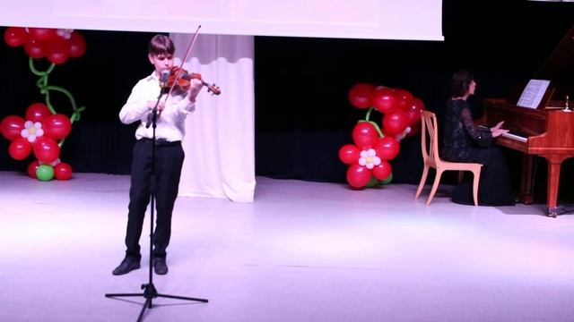 Вариации на тему Джованни Пачини, скрипка смотреть онлайн