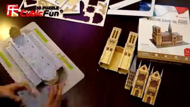 «CubicFun» Собор Парижской Богоматери (MC054H).