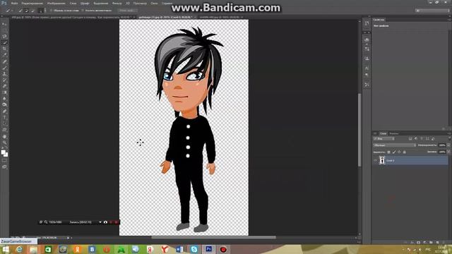 Как переместить предмет на другой слой? Ps6