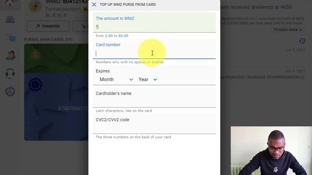 WEBMONEY TOP UP | How To Refill WebMoney Using Visa And Mastercards, WMZ Refill, Bank To WMZ
