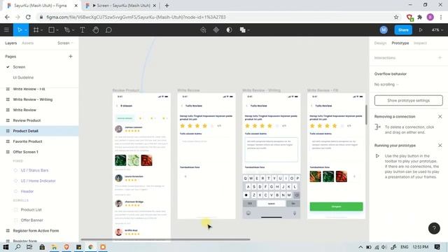 HCI Figma UI Mockup: SayurKu смотреть онлайн