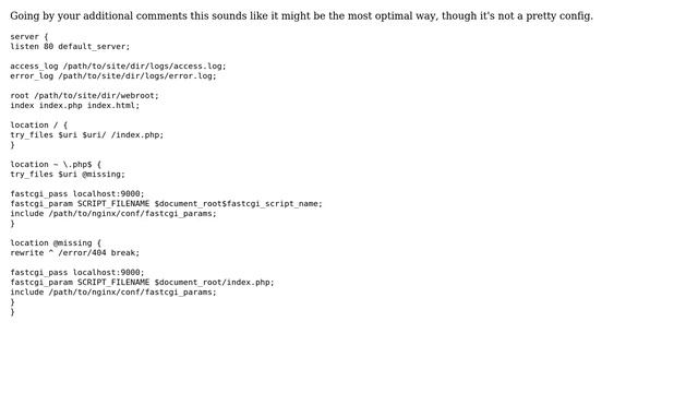 How do I make Nginx redirect all requests for files which do not exist to a single php file? смотреть онлайн