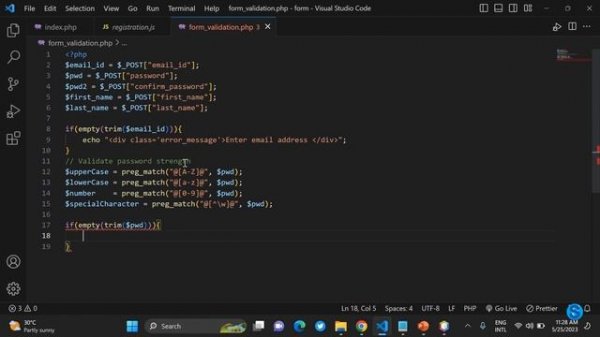 PHP Simple Form Validation Example in 2023 | PHP Form Validation Tutorial for Beginners