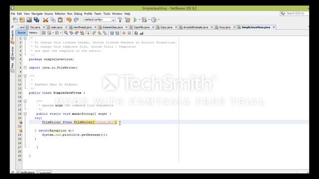 Simple Java Virus which eat Memory space смотреть онлайн