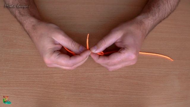 Удавка, узел петля как завязать. Tie A Loop