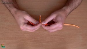 Удавка, узел петля как завязать. Tie a loop
