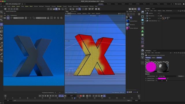 #RedshiftQuickTip 4: How to use vertex maps on materials смотреть онлайн