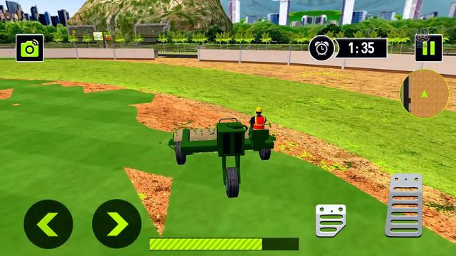 Mega Machines at Cricket Stadium Construction Simulator 3D - Android Gameplay смотреть онлайн