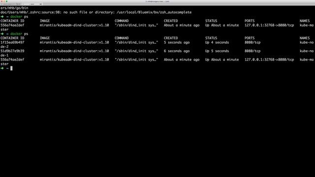 kubeadm-dind-cluster fixed/v1.10 startup and run basic pod смотреть онлайн