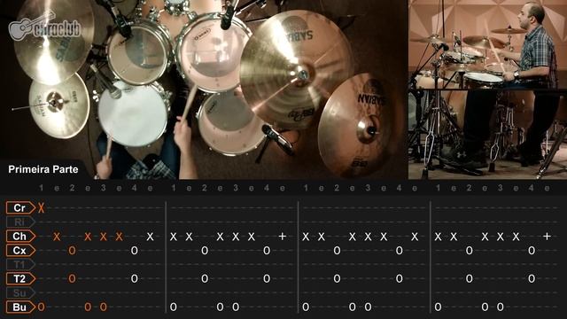 Losing My Religion - R.E.M. (aula de bateria) смотреть онлайн