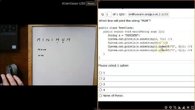 Java Tutorial on String's substring() method смотреть онлайн