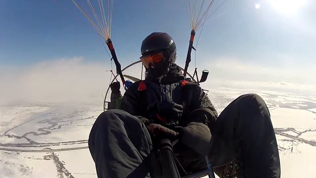 Полет 23/03/2014 по подарочному сертификату. Параплан. Пермь. Fly59 смотреть онлайн