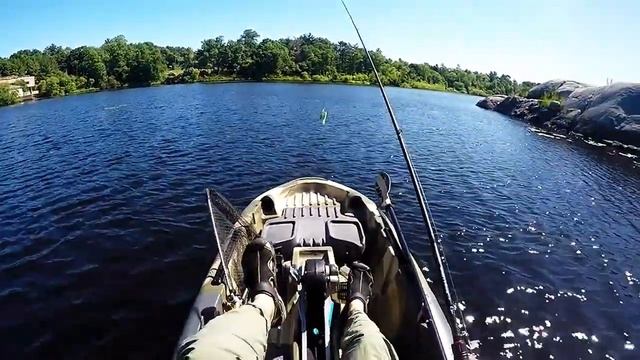 BIG FISH 108 FIRST DAY OUT!!!  BASS FISHING BIG FISH 108!! 3 WATERS BIG FISH 108 KAYAK REVIEW!!