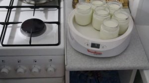 Готовим йогурт в йогуртнице Moulinex YG 230 (231)