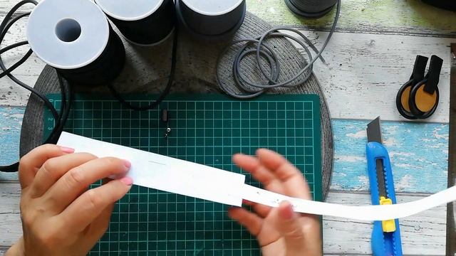 Силиконовые шнуры. Шаблон для браслета. Показ... смотреть онлайн