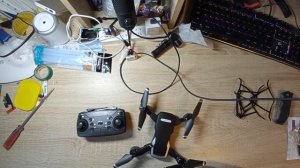 Квадрокоптер mobicard buzzard (распаковка)