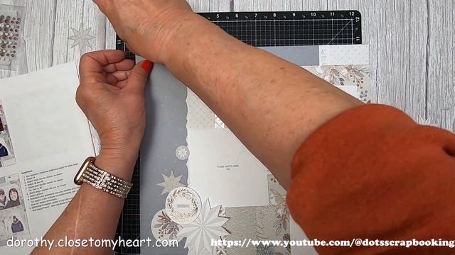 Silver Bells - It's Christmas Time!!! Layout 1 Ready For Pictures!!!