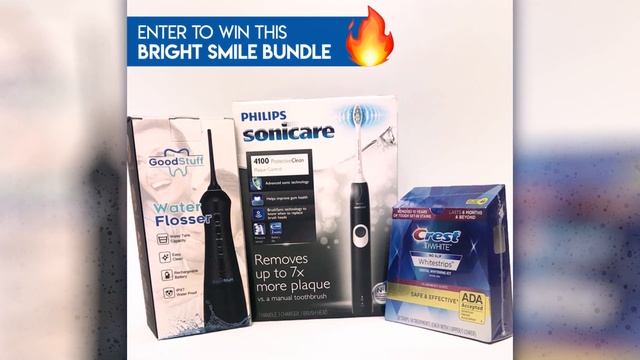 Water Flossing - FREE Bright Smile Bundle Giveaway 2019 смотреть онлайн