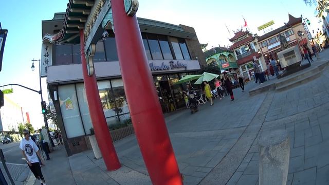 Chinatown, el barrio Chino de Los Angeles, California. смотреть онлайн