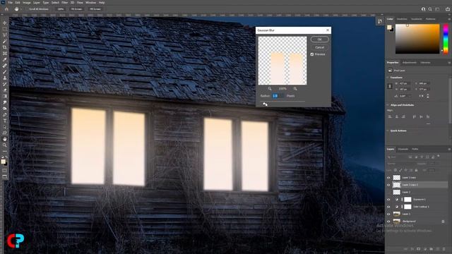 Convert day to night in photoshop | photoshop tutorial | by Editing with CP смотреть онлайн
