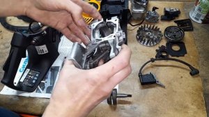 Partner 350S - обзор неисправностей и з/ч перед капиталкой. Замена к/вала и картера