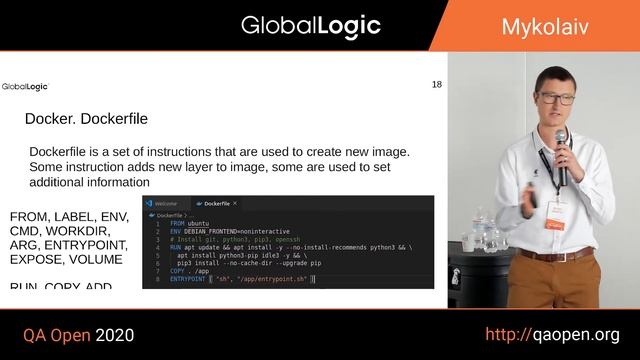 QA OPEN 2020 Сергій Бутенко Docker for QA смотреть онлайн