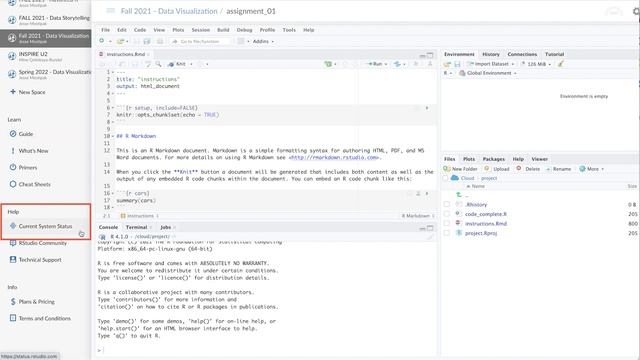 RStudio Cloud | Troubleshooting | Instructor View смотреть онлайн
