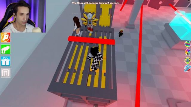 ПОЛ ЭТО ЛАВА В РОБЛОКС ! НОВЫЕ ОББИ, НО ПОЛ ЭТО ЛАВА В ROBLOX смотреть онлайн