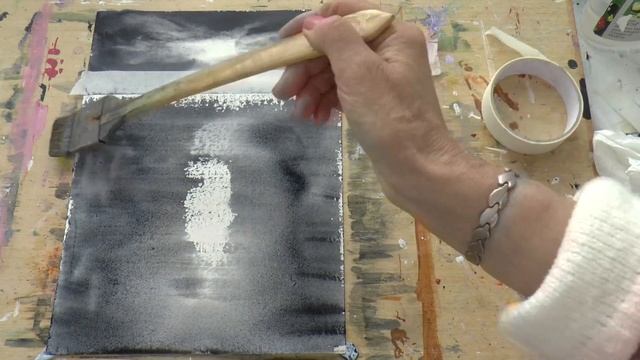 Как написать пейзаж Одной краской! Пейна Серая Акварель. ONE Paint! Sunsen in Payne's gray. смотреть онлайн