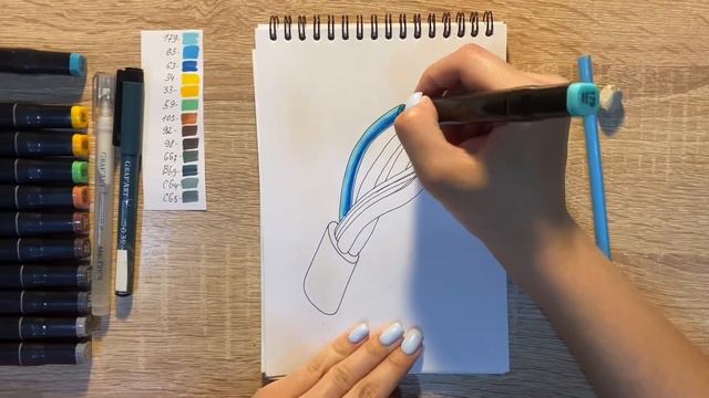 Как нарисовать электропроводку карандашом и скетч маркерами | Рисунок для детей, поэтапно и легко смотреть онлайн