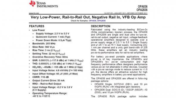 Engineer It - How to select an op amp to drive your SAR ADC