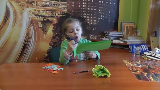 цветы из бумаги поделки для детей смотреть онлайн