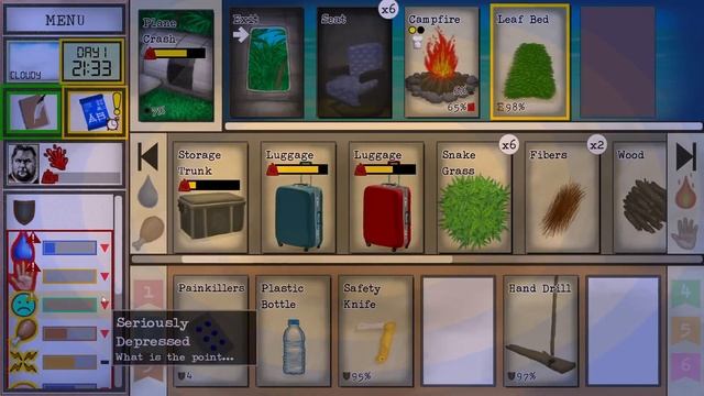 Surviving As The Tourist - Card Survival: Tropical Island [Ep 1] смотреть онлайн