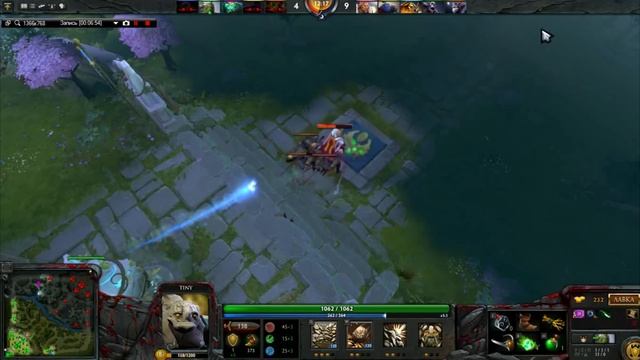 Школьник учит играть - Тини и Леорик (Wraith King and Tiny) #31 [DOTA 2] смотреть онлайн